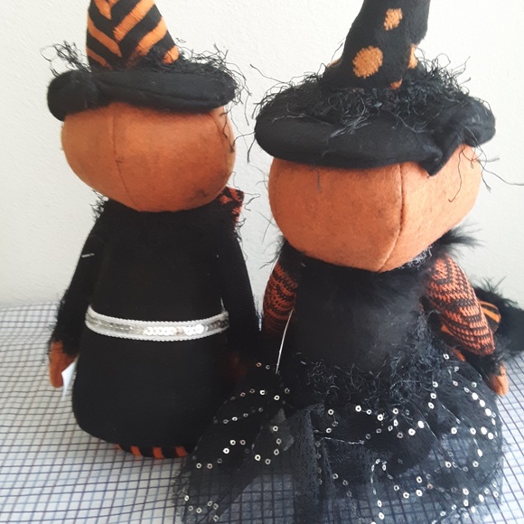 🛍️ Mr & Mrs Pumpkin Dolls Set 2 NEW - Picture 12 of 15